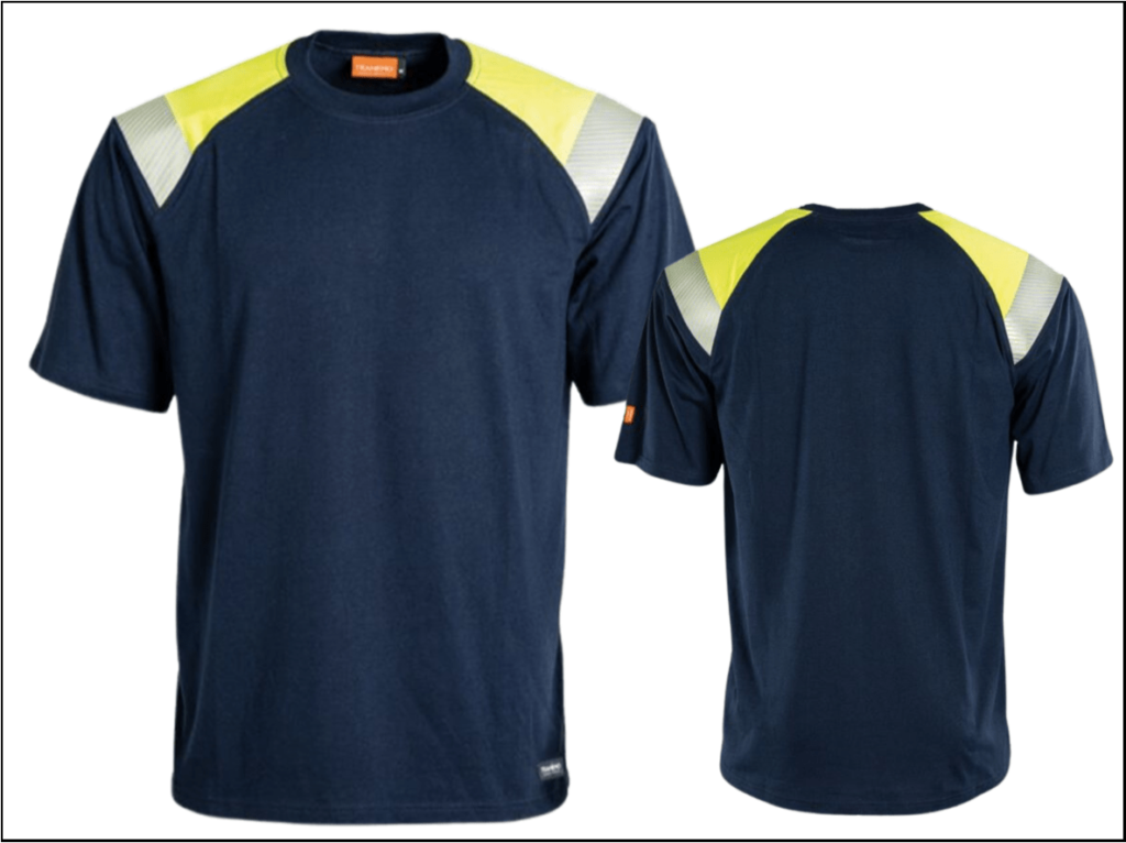 Flame Retardant Anti-Static T-Shirt Increased Visibility