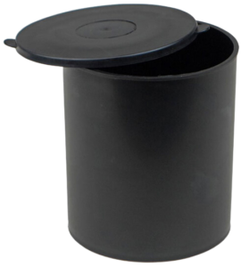 Conductive ESD Pot 101.6Ø x 127mm Height