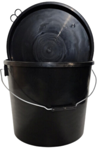 Anti-Static Bucket 18Lt with stainless steel handle 10e8 Ω Optional Sealed Lid