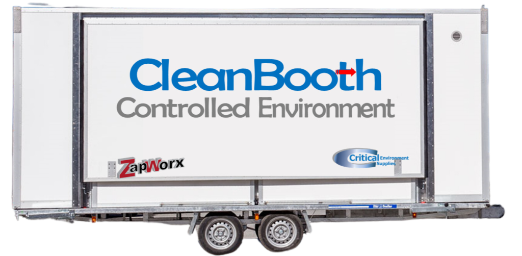 Mobile CleanBooth Trailer Mount