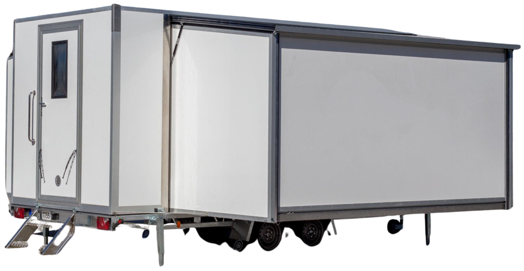Mobile Deployable CleanBooth Trailer Mount