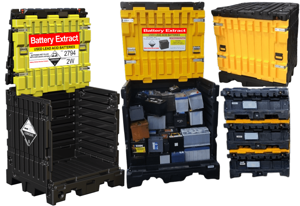 Battery Extract Battery Collection Container Boxes