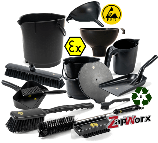 Ex ESD Anti-Static Cleaning Equipment Non-Sparking Non-Magnetic