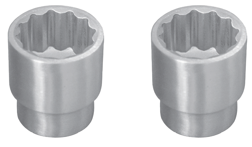 Stainless Steel Non-Magnetic Sterile Socket half inch