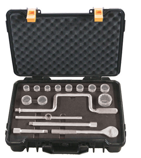 Stainless Steel Non-Magnetic Sterile half inch drive 17 piece set