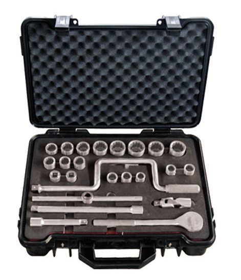 Stainless Steel Non-Magnetic Sterile Half Inch Drive 24 Piece