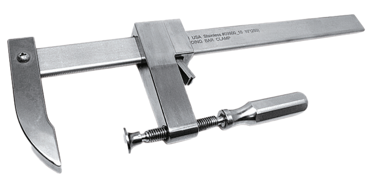 Stainless Steel Non-Magnetic Sterile Sliding Bar Clamp