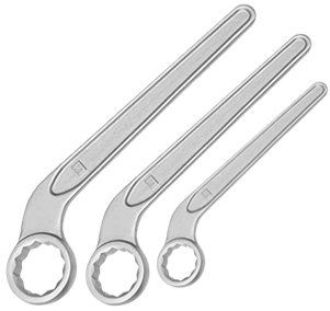 Stainless Steel Bent Box Ring Wrench Spanner