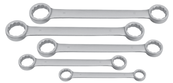 Stainless Steel Double Ring Spanner Wrench