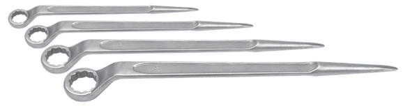 Stainless Steel Offset Ring Pin End Wrench Spanner