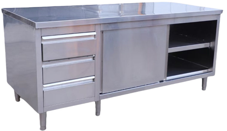 SS Tool Drawer Sliding Door
