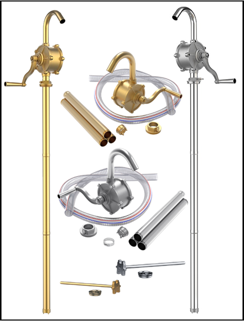 Explosion Proof ATEX IECEx Manual Hand Pumps - Ex Drum Pump - Ex Barrel Pump Ex Kegs