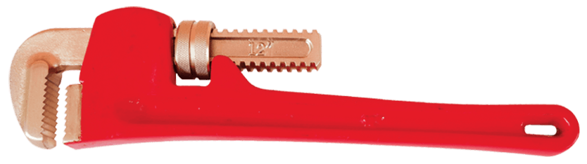 Beryllium Copper American Type Pipe Wrench