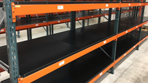 ESD Anti-Static Black Plastic Shelf Liner