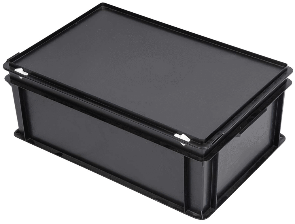 ESD Anti-Static Safe Container Clip on Lid