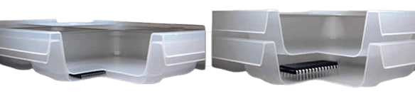 ESD Safe Kitting Trays Staked