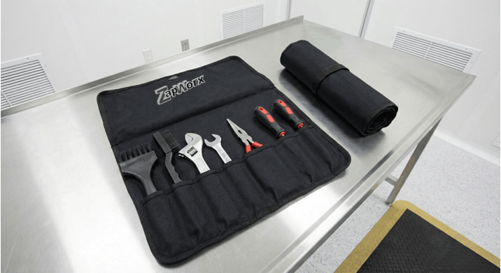 Cleanroom Stainless Steel Anti-Magnetic Sterile Tool Kit Rolls