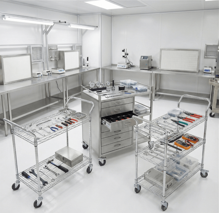 Stand Less Tool Anti-Static Stainless Steel Tool Boxes - Zapworx