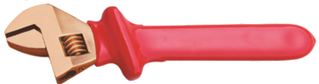 Explosion Proof Zone Insulated Adjustable Wrench Beryllium Copper 1000V Safe