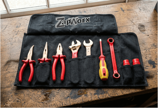 Explosion Proof Zone Insulated Beryllium Copper Tools 1000V Safe