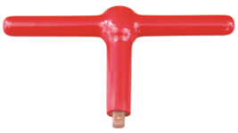 Explosion Proof Zones Insulated Sliding T Type Wrench Beryllium Copper 1000V Safe