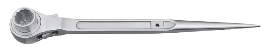Stainless Steel Anti-Magnetic Construction Point End Ratchet Wrench 316 & 304 SS