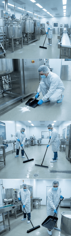 Zapworx ESD Brooms & Squeegees Clean-Up in Pharmaceutical Industry