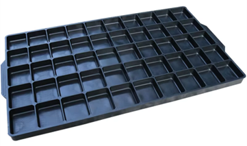 ESD Safe 50 Slot Component Tray