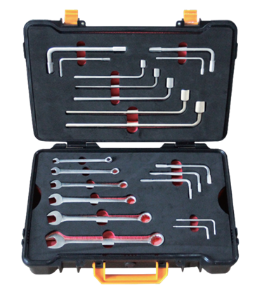 Titanium 21 Piece Combination Wrench - Hex Key - Socket L-Type