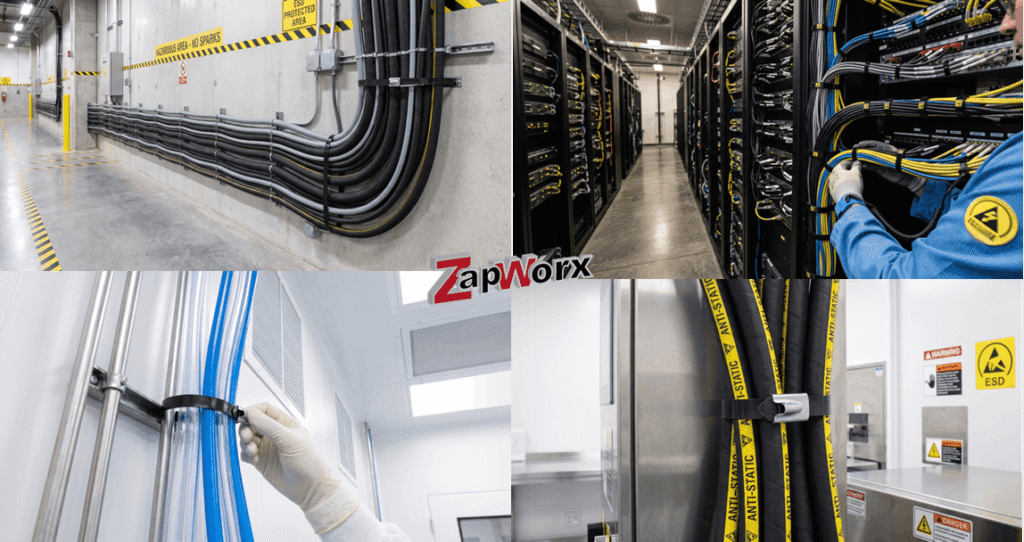 ESD Safe Anti-Static Cable Zip Ties