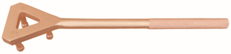 Zapworx Non-Sparking Be-Cu Valve Spanner 3 Prong