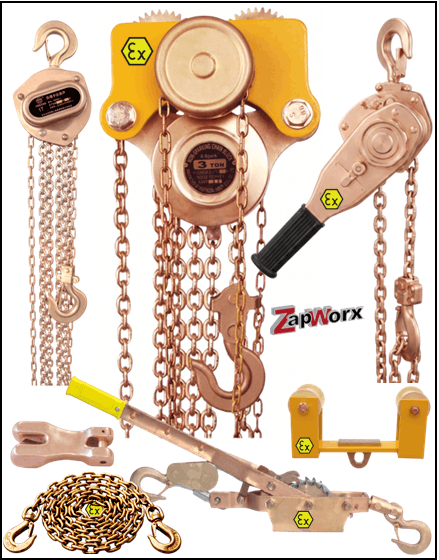 Ex Hoists Safe Lifting Pulling Transporting in Explosive Atmospheres