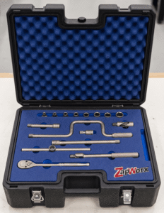 Zapworx Titanium 16 Pcs Socket Ratchet Set
