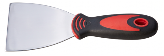 Titanium Scrapper Putty Style Shaped Blade