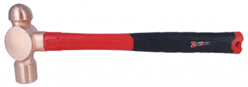 Zapworx Be-Cu Ball Pein Hammer Non-Sparking Anti-Magnetic