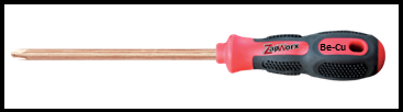 Zapworx Beryllium Copper Phillips Screwdriver