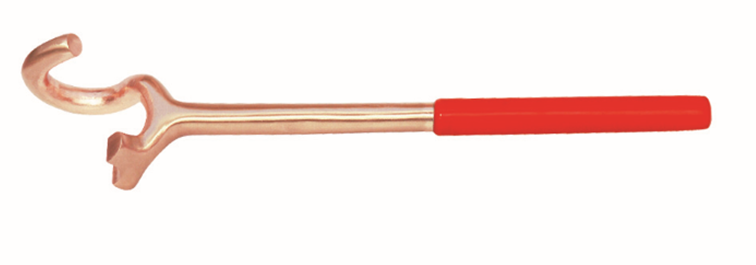 Zapworx Non-Sparking Be-Cu Ring Style Valve Spanner