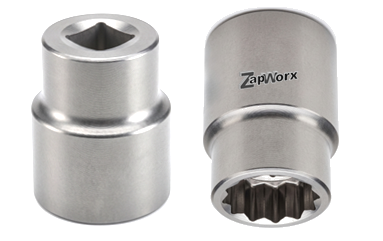 Zapworx Titanium 12 Point Socket 1"