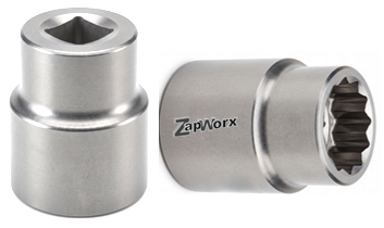 Zapworx Titanium 12 Point Socket 3/8"