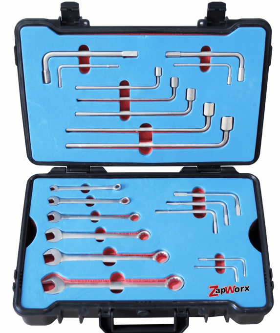 Zapworx Titanium 21 Pcs Tool Kit