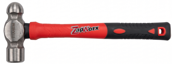 Zapworx Titanium Ball Pein Hammer