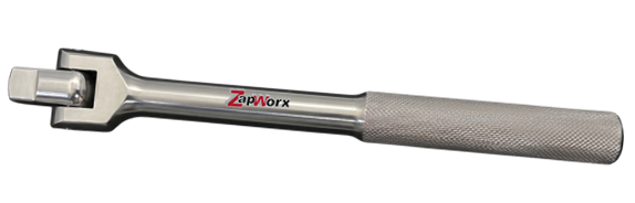 Zapworx Titanium Hinged Handle Ratchet