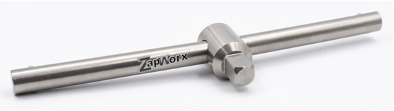 Zapworx Titanium Sliding T Socket Handle