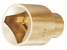 Zapworx Triangular Socket Wrench ½” Beryllium Copper Non-Sparking Anti-Magnetic