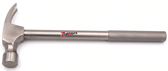 Zapworx Titanium Claw Hammer Sterile