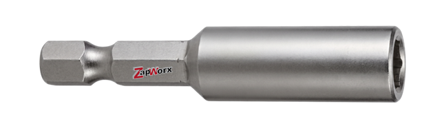 Zapworx Titanium Hexagonal Handle Extension Rod Sterile